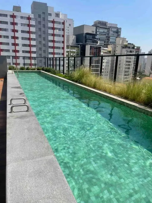 Charme Pinheiros E Jardins Com Piscina, Cama Queen São Paulo
