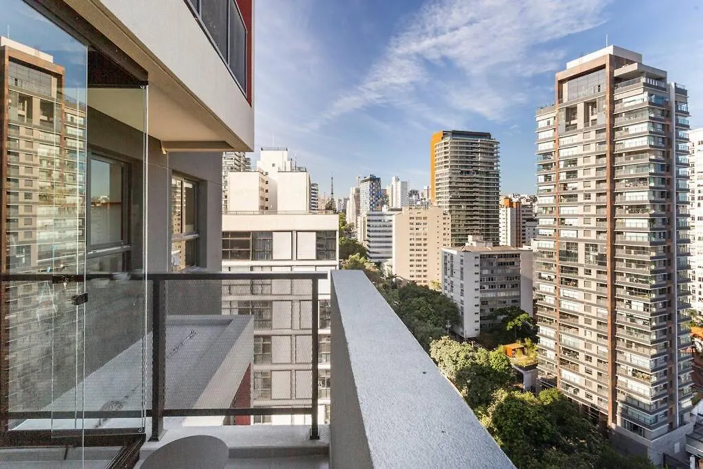 Apartmán Charme Pinheiros E Jardins Com Piscina, Cama Queen São Paulo