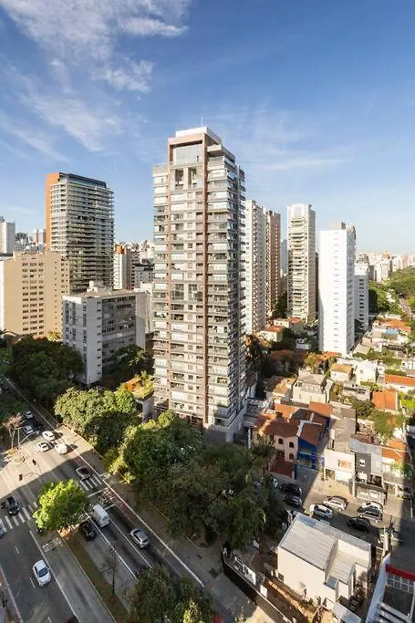 Apartmán Charme Pinheiros E Jardins Com Piscina, Cama Queen São Paulo